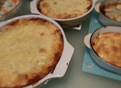 ラザニアを作りましたのサムネイル