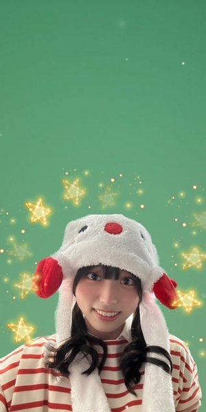 私が本物のクリスマスツリーだ！！岸帆夏(きしほのか)です。のサムネイル