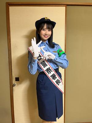 三条警察署一日警察署長の上村ひなのです🚨 - 画像3