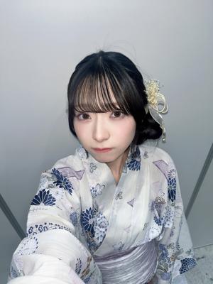 夏、浴衣、すみれ - 画像2
