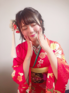 ちょいと遅めの振袖さん🧸田村保乃 - 画像5
