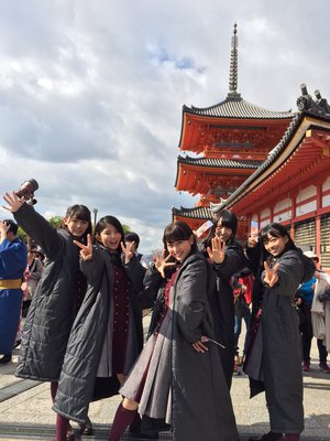 京都PRロケ♪オフショットいっぱい⌄̈⃝ - 画像4
