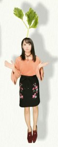正月、私は野菜になりました(´-`).｡o() - 画像2