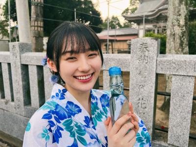 BOMB、9月号！！見てね〜！！🩵🤍　川﨑桜 - 画像3