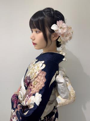飛躍 書くの20回練習した！！ #hinadaniblog #岡本姫奈 #成人式 #振袖 - 画像2