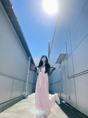ピンクのワンピース🩰👸🎀　　川﨑桜 - 画像2