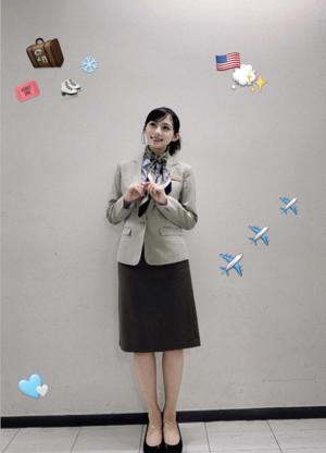 黒猫さんとうさちゃんとCAさんになってみた✈️ 川﨑桜 - 画像5