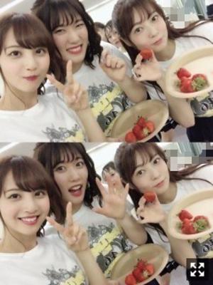 黒いスカートの上に海苔のお菓子こぼして拾おうとしたけど同化してわからない  74. - 画像5