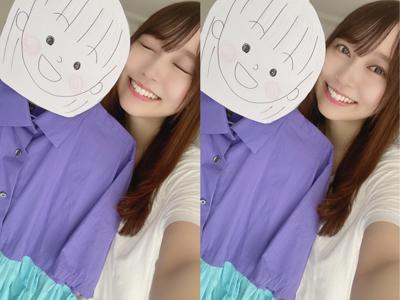 瑠奈ちゃんが〝これは良い真似し〟だと言ってくれました☺︎お疲れ様です！弓木奈於です。 - 画像4