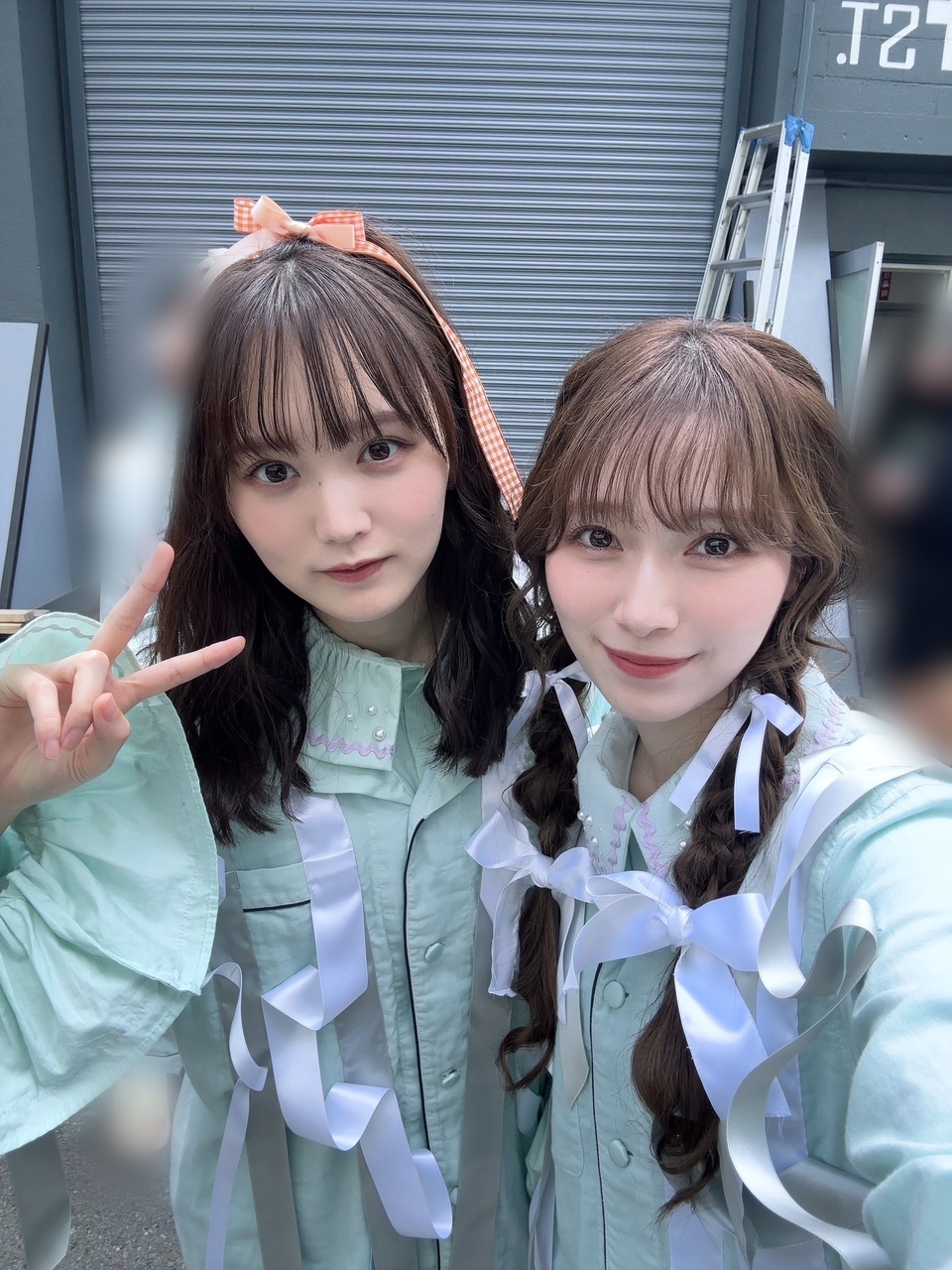 増本綺良と守屋麗奈のオフショット