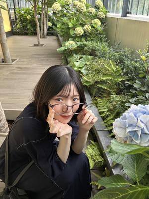 眼鏡 紫陽花 ドーナツ ピース　村山美羽 - 画像2